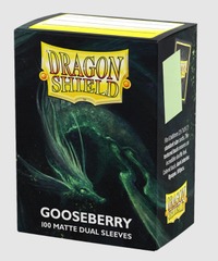 Dragon Shield Matte Dual Card Sleeves (100) Standard Size - Gooseberry